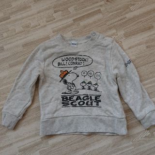 シップスキッズ(SHIPS KIDS)のSHIPS スヌーピー トレーナー 90(Tシャツ/カットソー)