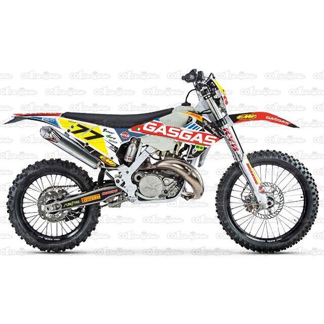 08-11 KTM EXC EXCF XCW XCF デカール co2