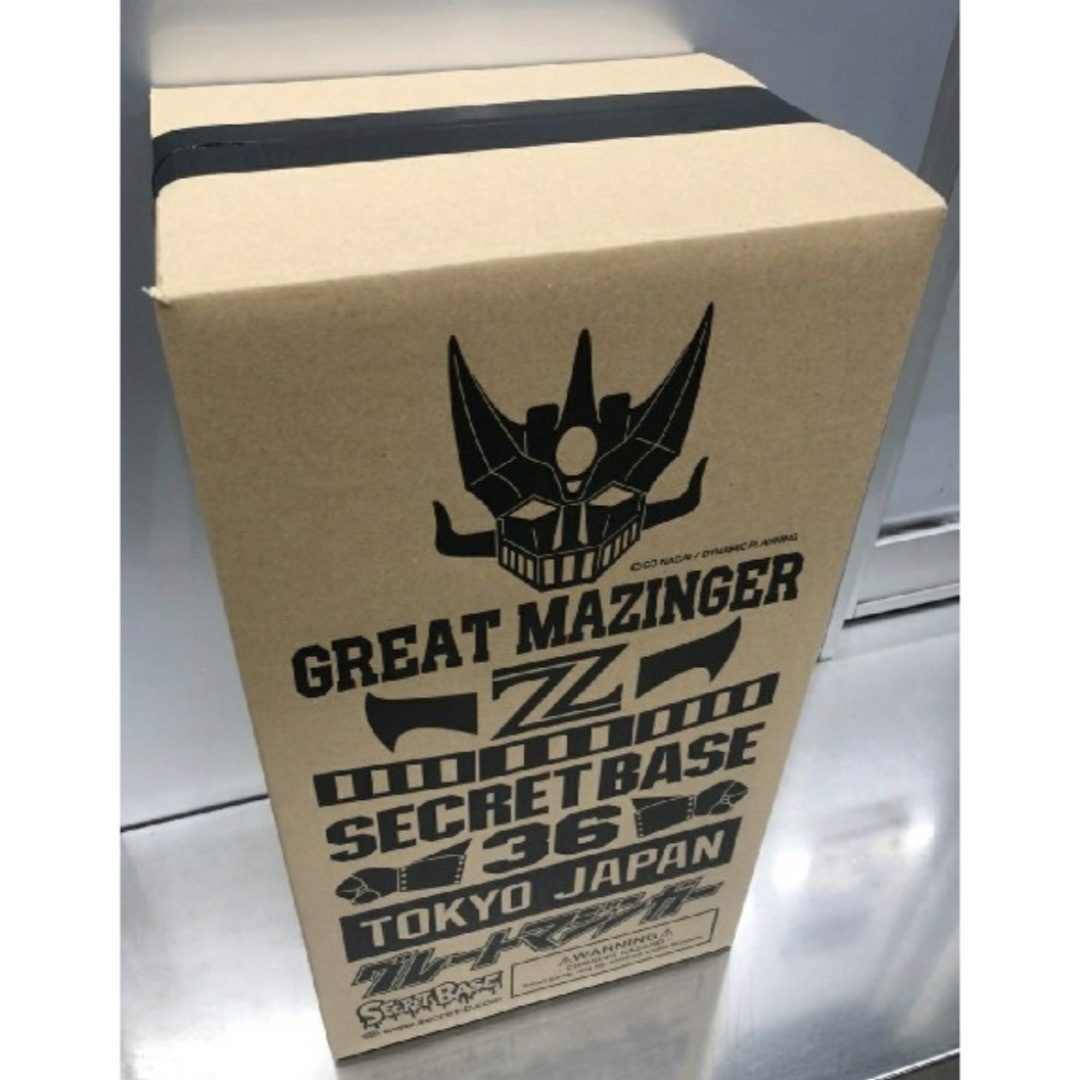 SECRETBASE(シークレットベース)の新品　Secret Base BLACK Great Mazinger  エンタメ/ホビーのおもちゃ/ぬいぐるみ(キャラクターグッズ)の商品写真