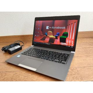 トウシバ(東芝)の東芝 R63U 6200U 128G/SSD M.2 8G カメラ(ノートPC)