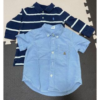 ポロラルフローレン(POLO RALPH LAUREN)のGAPとラルフローレン ２枚セット　12-18m (ブラウス)