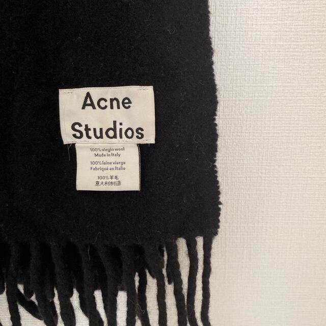 値下げ acne アクネ　マフラー　箱あり