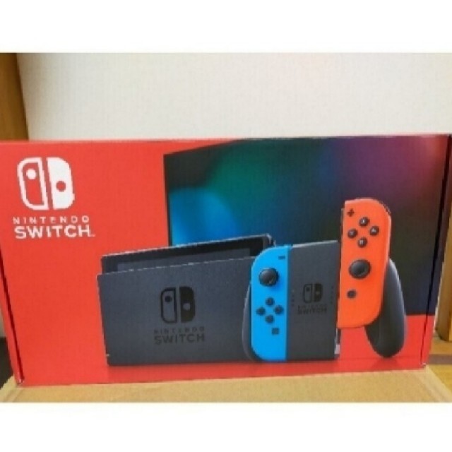 NintendoSwitch新型未使用本体ニンテンドースイッチネオンブルレッド NintendoSwitch新型未使用本体ニンテンドースイッチネオンブルレッド