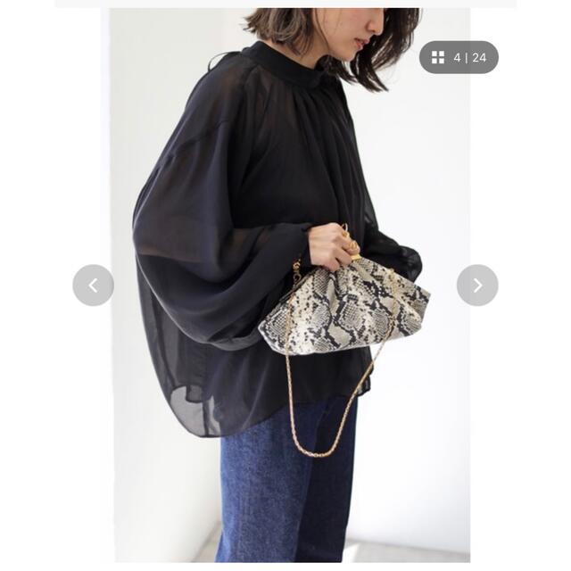 ZARA(ザラ)の【it.7様専用】ボンジュールサガンの前後2wayシアーブラウス！ レディースのトップス(シャツ/ブラウス(長袖/七分))の商品写真