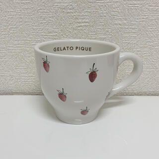 ジェラートピケ(gelato pique)のジェラートピケ　マグカップ　いちご柄(グラス/カップ)