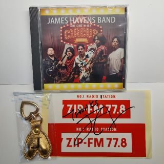 zipfm ジェイムスさん直筆サイン CDセット(ポップス/ロック(邦楽))
