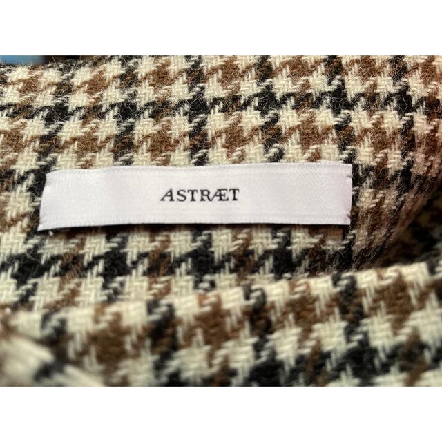 UNITED ARROWS(ユナイテッドアローズ)のASTRAET アストラット切り替えフレアスカート！チェック レディースのスカート(ひざ丈スカート)の商品写真