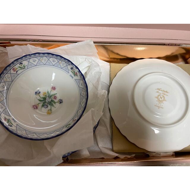 Noritake(ノリタケ)のノリタケ　オランジュリー　カップ＆ソーサー　２客　箱付き　新品未使用 インテリア/住まい/日用品のキッチン/食器(食器)の商品写真