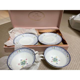 ノリタケ(Noritake)のノリタケ　オランジュリー　カップ＆ソーサー　２客　箱付き　新品未使用(食器)