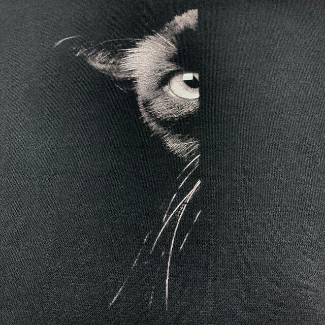 NEW新品 新品 黒猫 ねこ クロネコ かわいい 動物 アニマル プリント パーカー ロンTの通販 by Delhi's shop｜ラクマ 大人気人気