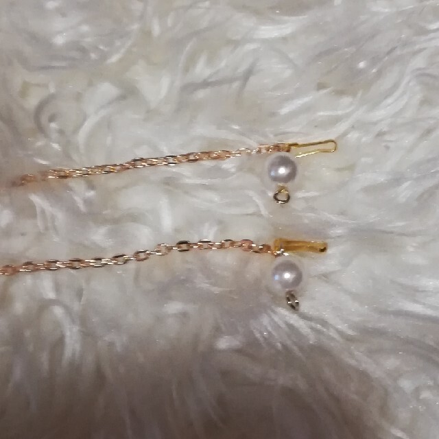 4way＊ネックレス＊マスクチェーン＊ブレスレット＊simple pearl＊ ハンドメイドのアクセサリー(ネックレス)の商品写真