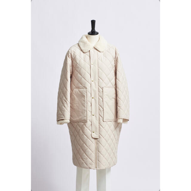 yori 2021AW ボア付キルティングコート 完売 新品未使用 | www.jarussi