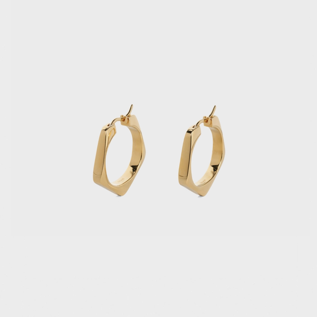 ◼︎CELINE◼︎ pentagon フープピアス | www.innoveering.net