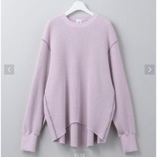 ビューティアンドユースユナイテッドアローズ(BEAUTY&YOUTH UNITED ARROWS)の6（ROKU）THERMAL COLOR STITCH LONG SLEEVE(カットソー(長袖/七分))