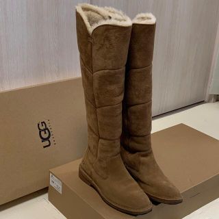 アグ(UGG)の値下げ‼️【正規品】美品★UGG SAMANTHA (サマンサ) ニーハイブーツ(ブーツ)