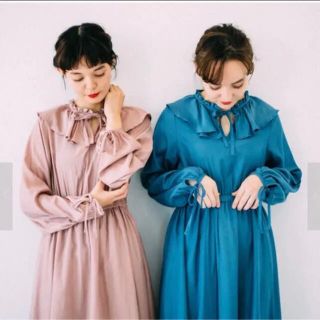 (出品12/15まで) LEBECCA boutique 幸せの耳とワンピース(ロングワンピース/マキシワンピース)