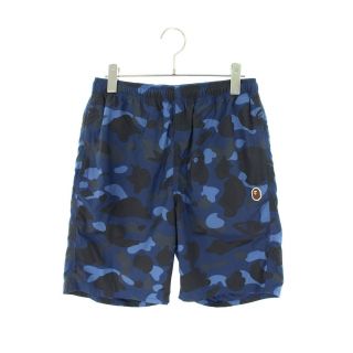 アベイシングエイプ ショートパンツ(メンズ)(ブルー・ネイビー/青色系