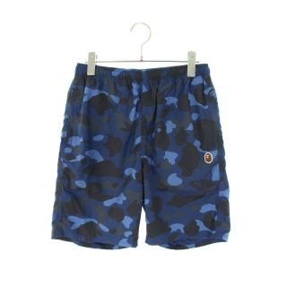 A BATHING APE ショートパンツ XS インディゴ(デニム)