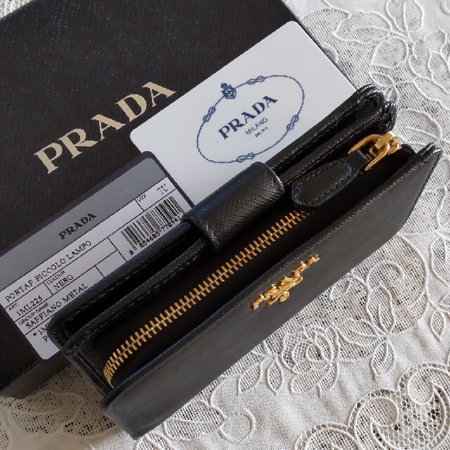正規店得価 PRADA - 新品 プラダ 1ML225 QWA F0002 SAFFIANO METALの