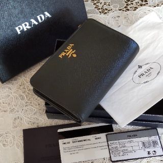 プラダ(PRADA)の新品　プラダ　1ML225 QWA F0002　SAFFIANO METAL(財布)