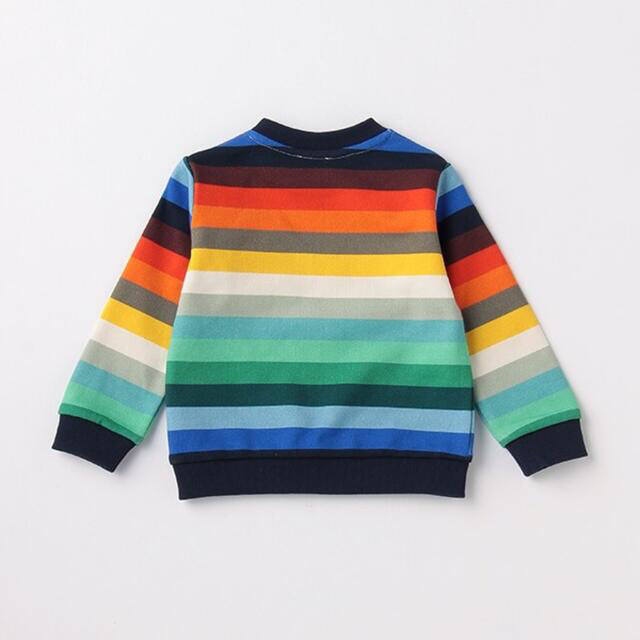 Paul Smith(ポールスミス)のポールスミス新品新作タグ付きマルチカラープルオーバー90 キッズ/ベビー/マタニティのキッズ服男の子用(90cm~)(Tシャツ/カットソー)の商品写真