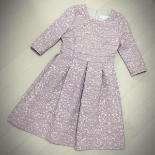 ジルスチュアート(JILLSTUART)の15AW 新品タグ付き 刺繍ワンピ(ひざ丈ワンピース)