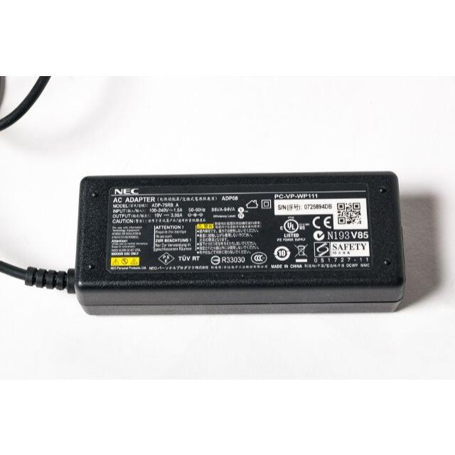 NEC(エヌイーシー)のNEC AC ADAPTER & USBマウス〆2(黒・赤) 品番n00-1 スマホ/家電/カメラのPC/タブレット(PC周辺機器)の商品写真