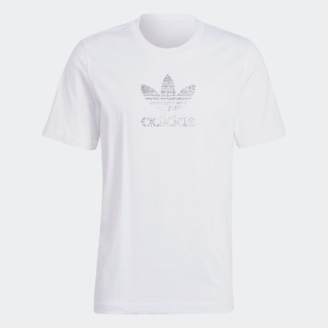 adidas(アディダス)のADIDAS アディダス ラインストーン Tシャツ きらきら トレフォイル 新品 メンズのトップス(Tシャツ/カットソー(半袖/袖なし))の商品写真