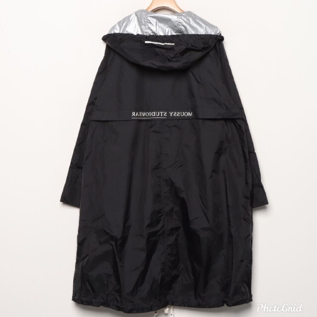 moussy(マウジー)のおまとめ専用　MOUSSY　フードナイロンコート レディースのジャケット/アウター(ロングコート)の商品写真