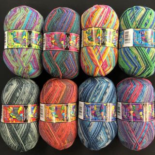 NEW オパール毛糸 パラダイス 6-fach 全色8玉セットの通販 by ヘレ