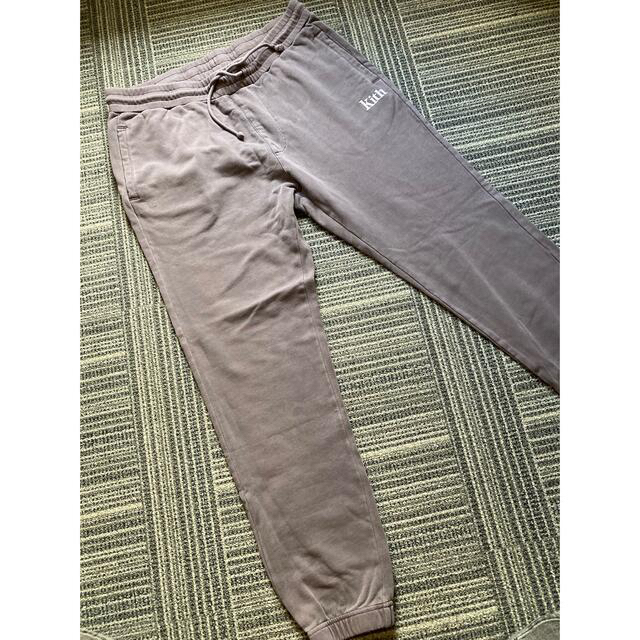 kith William sweat pants thunder Lサイズ