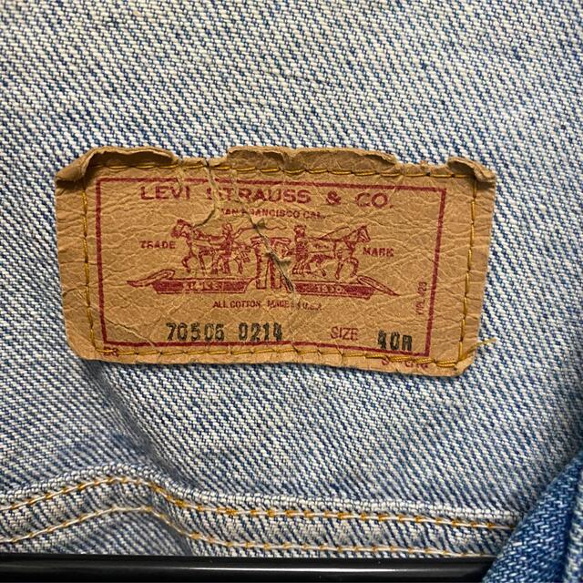 Levi's(リーバイス)のリーバイス デニムジャケット Gジャン メンズのジャケット/アウター(Gジャン/デニムジャケット)の商品写真