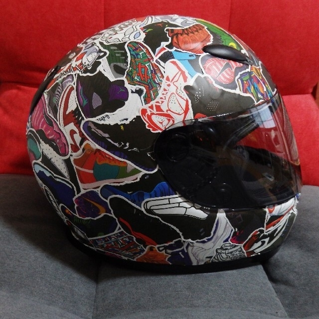 Shoei Z 4 フルフェイスヘルメット Lサイズ ステッカーボム Daiichi Netto ヘルメット シールド Edmontonquotient Com