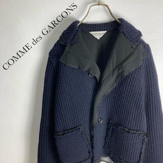 コムデギャルソン(COMME des GARCONS)の美品　コムデギャルソン　ニット　セーター　ジャケット　カットソー　カーディガン(カーディガン)