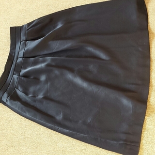 ロペ(ROPE’)の1.2回着用 サテンスカート 40(ひざ丈スカート)
