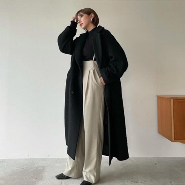 CLANE クラネ ダブルウールロングコート | wellsprings.uk.net