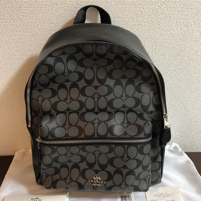 COACH(コーチ)のCOACH コーチ　リュック　カバン　F538314 ブラック　黒 レディースのバッグ(リュック/バックパック)の商品写真