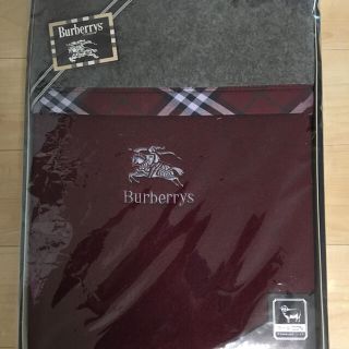 バーバリー(BURBERRY)のバーバリー 純毛 wool100% 毛布 仙台藤崎(毛布)