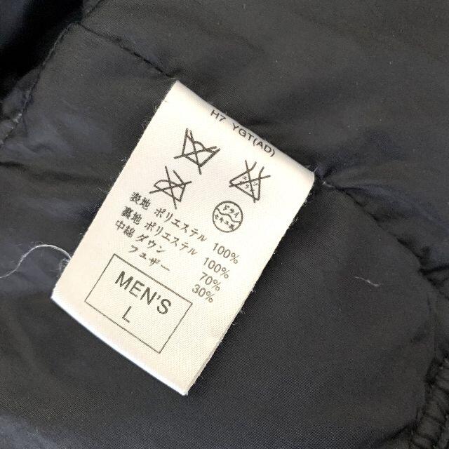 NIKE フード ダウンジャケット 黒 Lの通販 by digout's shop｜ナイキならラクマ - 90s 白タグ ナイキ ワンポイント 刺繍 好評最安値