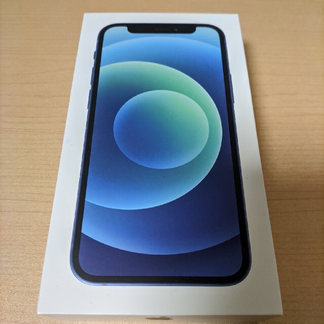 【新品未使用】iPhone12 mini 64GB Blue SIMロック解除済