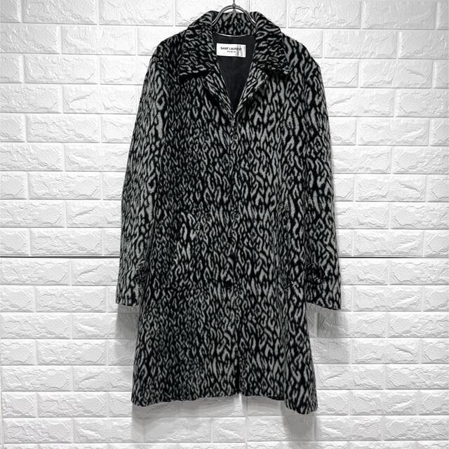 Saint Laurent(サンローラン)のSaint laurent paris 15aw レオパード コート メンズのジャケット/アウター(チェスターコート)の商品写真