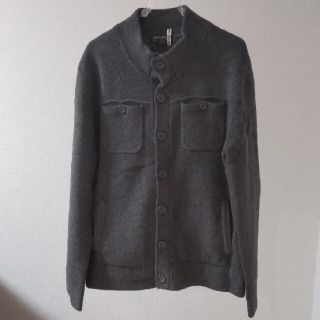 エディーバウアー(Eddie Bauer)のエディバウアー　カーディガン（中古品）及び ベスト 前開き グレー（中古品）(カーディガン)