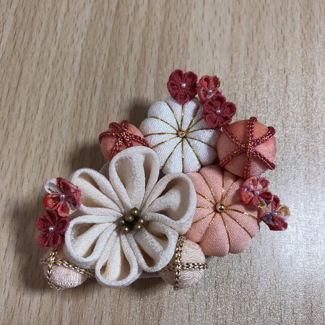 帯揚げピンク正絹・帯締め・帯飾りセット/成人式 卒業式 七五三 ✨帯✨正絹 プラチナ入 ピンク