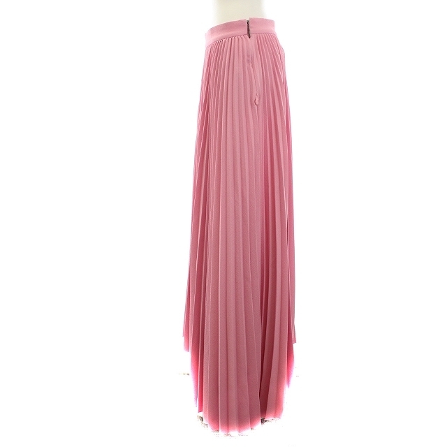 エムエスジーエム MSGM プリーツスカート ロング 変形 44 L ピンク