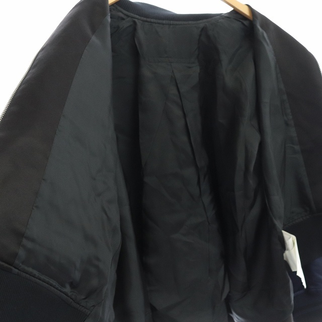 sacai(サカイ)のサカイ スーベニア スカジャン ジャケット ブルゾン 刺繍 3 L 黒 紺 メンズのジャケット/アウター(スカジャン)の商品写真