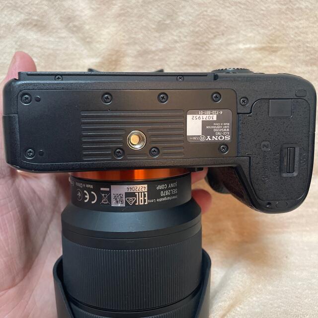 SONY(ソニー)のSONY デジタル一眼カメラ α7 III ILCE-7M3 本体のみ スマホ/家電/カメラのカメラ(ミラーレス一眼)の商品写真