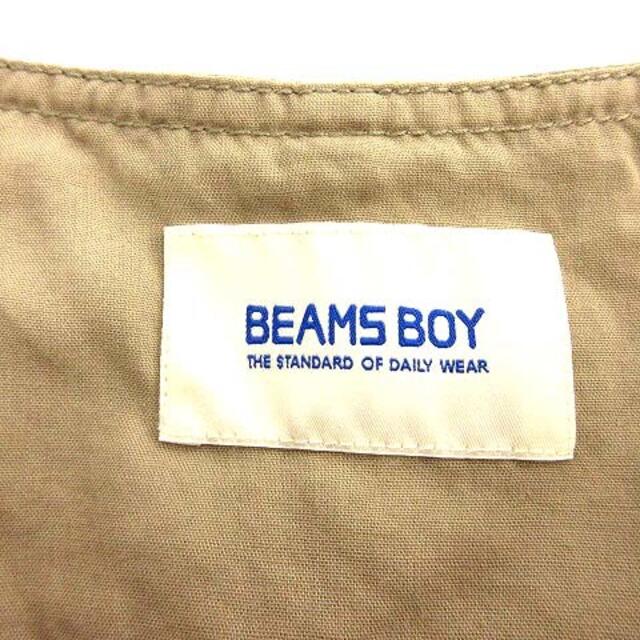 BEAMS BOY(ビームスボーイ)のビームスボーイ BEAMS BOY ウェザークロス ハンティングベスト カーキ レディースのトップス(ベスト/ジレ)の商品写真