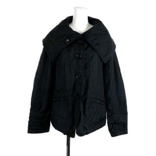 アルマーニ コレツィオーニ(ARMANI COLLEZIONI)のアルマーニ コレツィオーニ ジャケット フード ジップアップ 42 XL 黒(その他)