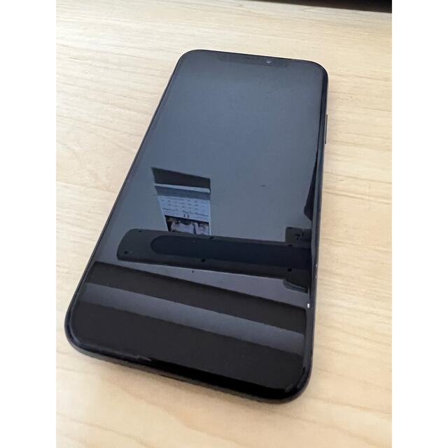 iPhone X 64G ブラック　アイフォン　10スマートフォン本体