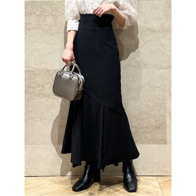 マーメイドイレヘムスカート BLK マーメイドイレヘムスカート BLK